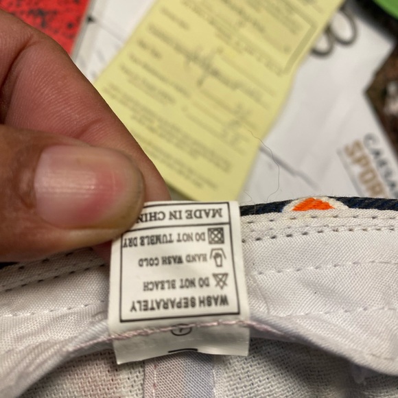 Fashion Style Men’s Multicolor Canvas Hat Size One - Picture 10 of 12